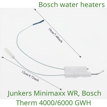 Электрод розжига для газовой колонки Junkers Minimaxx WR, Bosch Therm 4000/6000 GWH 87081070130