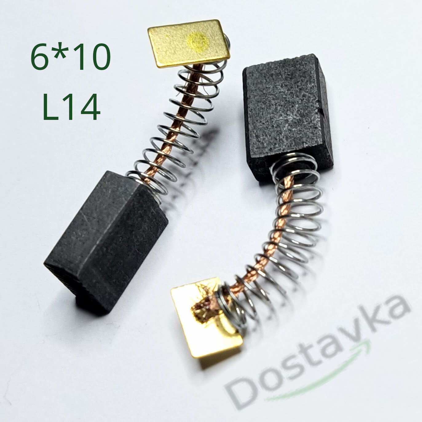 Щітки 10x6 для болгарки та дискової електропили