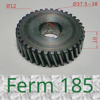 Шестерня d37*12 h10-13 z35 дисковой пилы Einhell, Зенит, Фиолент, Ferm FKS-165