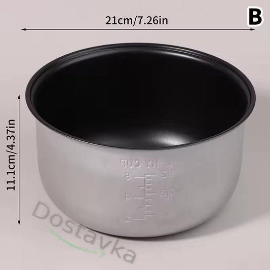 Чаша для мультиварки Redmond RB-305 3L D210 H110 (алюминиевый сплав)