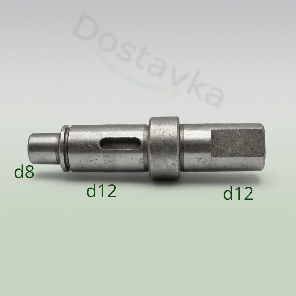 Вал дисковой пилы Зенит ЗТП-210/1550 Профи (L58.5 d12*8)