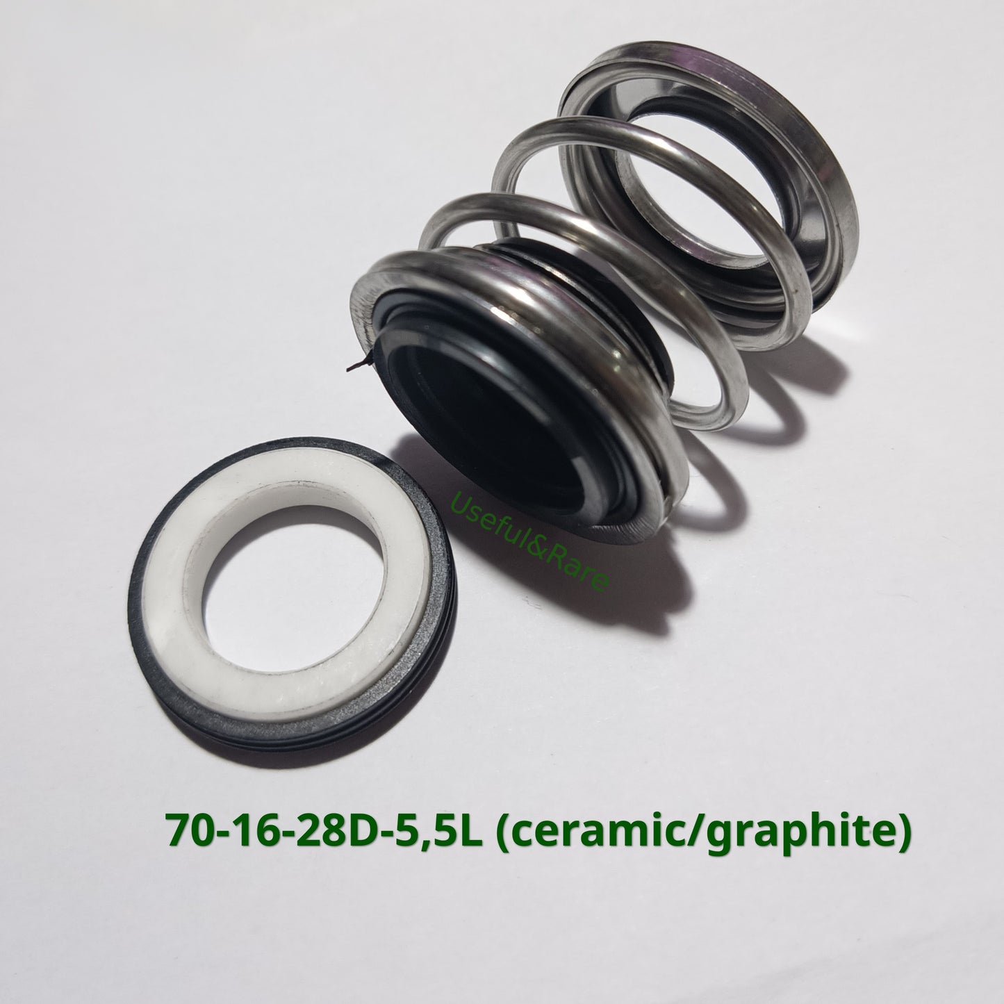 Water pump mechanical seal 70-16-28D-5.5L (ceramics/graphite)