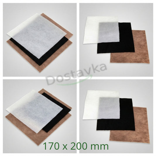 Универсальный трехслойный Фильтр FP 16 для пылесоса (165x100/ 170x200)