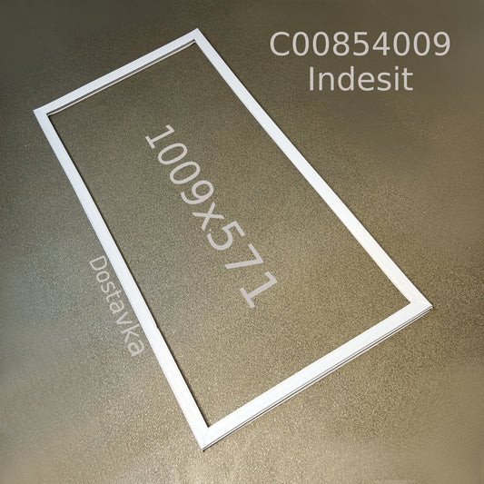 Уплотнительная резина 1009x571mm холодильной камеры Indesit