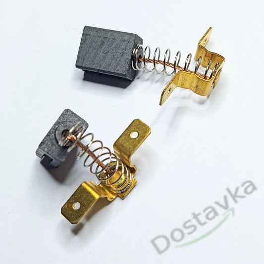 Щетки двигателя 6*10-13 с двойным креплением контактов