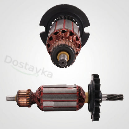 6-зубов якорь L153-112-42, D35-23-9-7, Т6 перфоратора Bosch GBH 2-26 (червяк 8.5 мм)