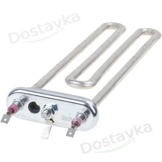 Тэн 2000 Вт (8,9 Вт/см²) (c термодатчиком VDE) для стиральной машины Bosch WVG304630E