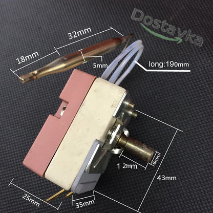 Терморегулятор WHD-320E (light) на 16A для паяльника (трубка 5 мм)