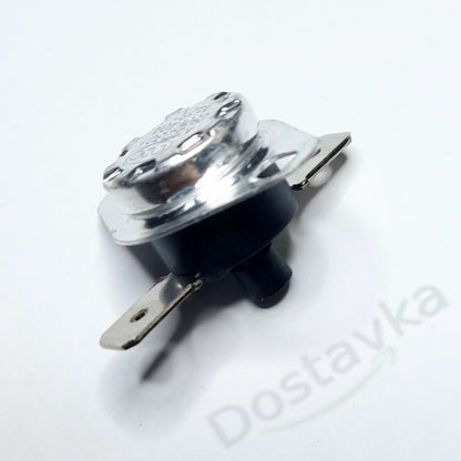 Аварийный термоотсекатель KSD303 с кнопкой (250V, 10A, 140°C)