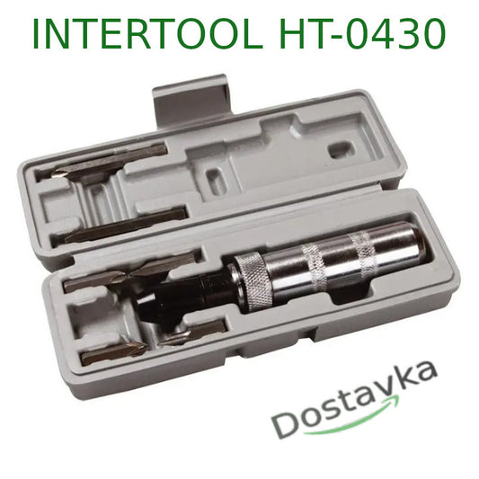 Набір викруток (автомат) (7 предметів) INTERTOOL HT-0430