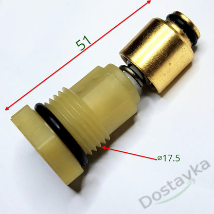 Клапан пуска автомийки Tekhmann PWB-1655 d17.5 L51-46