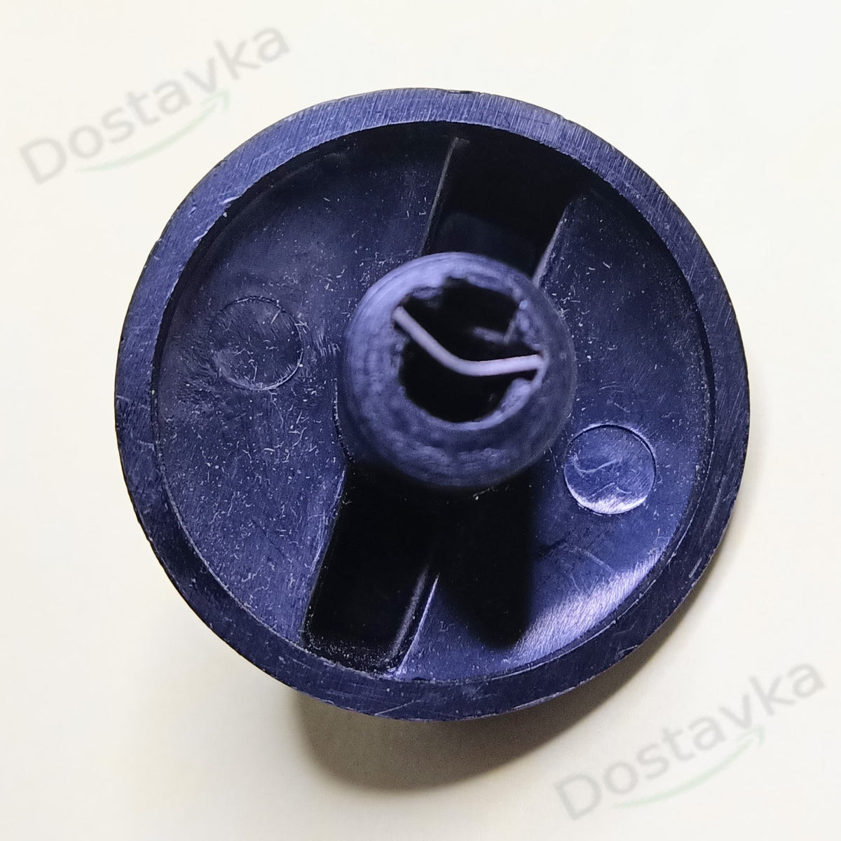 Ручка регулювання (D-вал 6x5 мм, h15 мм, d40 мм)