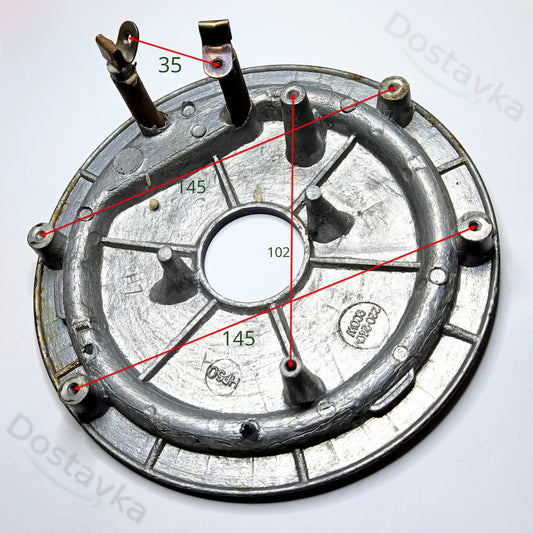 Електротен d172*40 900W для мультиварки