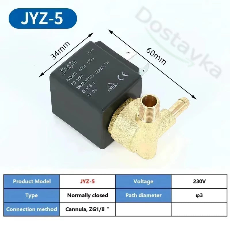 Клапан електромагнітний (JIAYIN JYZ-5, 423901013832) для парогенератора Philips