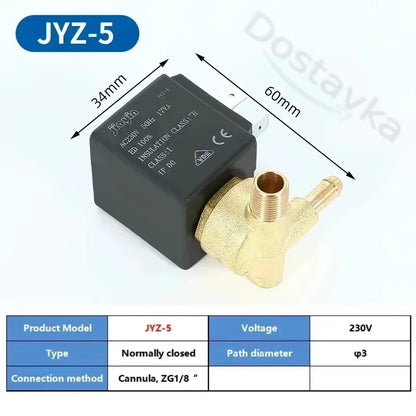Клапан електромагнітний (JIAYIN JYZ-5, 423901013832) для парогенератора Philips