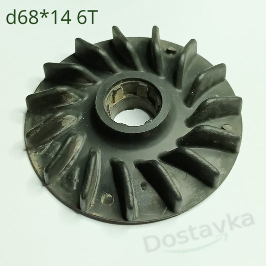 Крыльчатка двигателя электроинструмента D68*14 (6T)