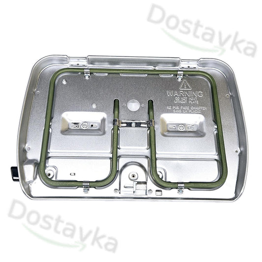 Отражатель (рефлектор) нижнего тена с ручкой для электрогриля Rowenta, Tefal (TS-01043520)