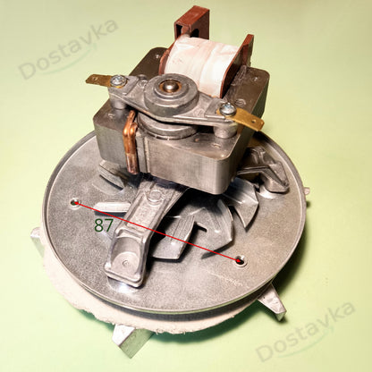 Двигун обдуву печі 32W з крильчаткою d148 мм