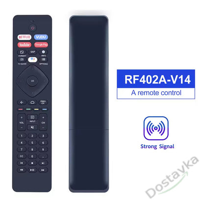 Пульт ДУ RF402A-V14 для Philips Android Smart TV 43PFL5704/F7 50PFL5604/F7 65PFL5604/F7 75PFL5704/F7