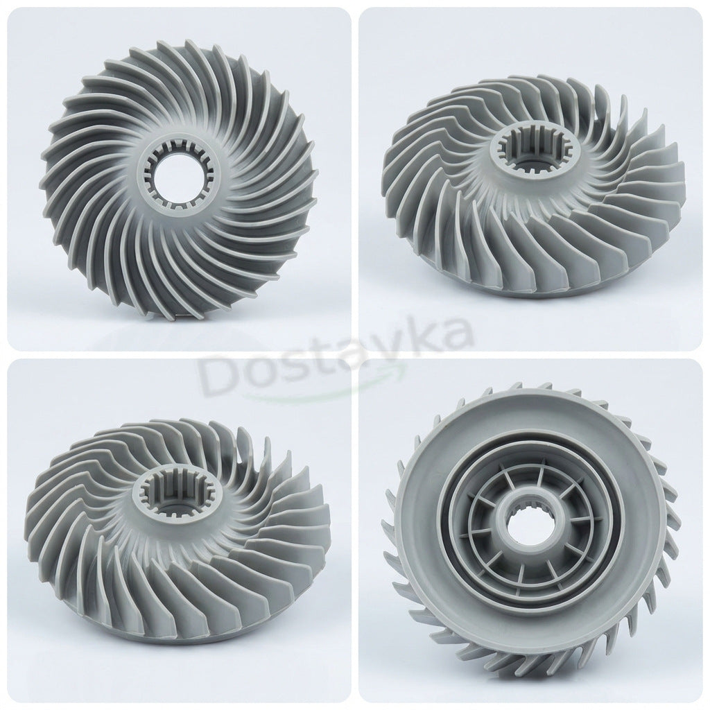 Крыльчатка D88*d(14-20) охлаждения двигателя болгарки Bosch