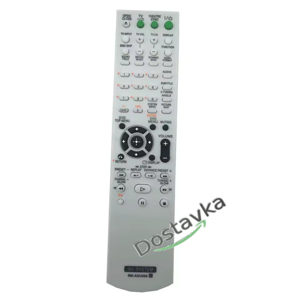 Пульт RM-ADU005/ AMU001 для домашнего кинотеатра Sony