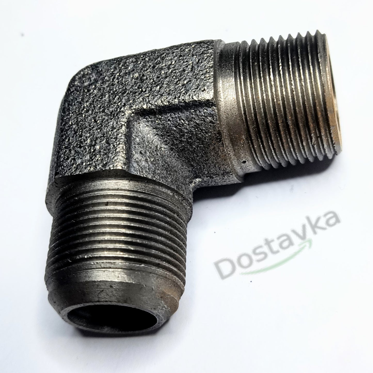 Кутник компресора штуцер-штуцер 26 mm (різний крок різьби)