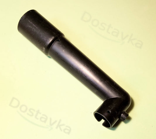 Патрубок промежуточный угловой канализационного насоса NPO/ Sprut/ Rudes WCLift560/500 (57*41*205) (колено 90°) (пластик) (A29/B15)