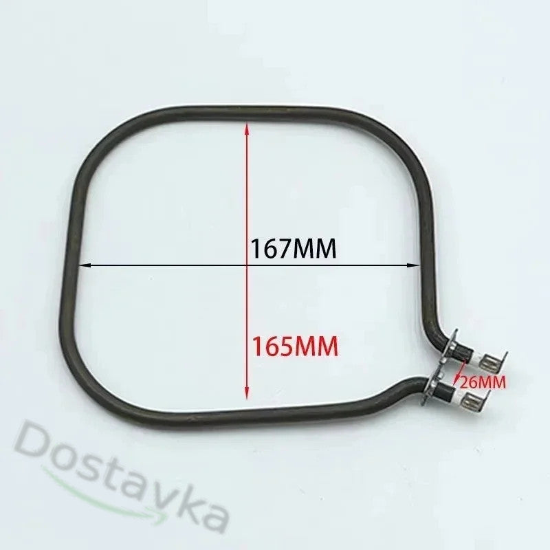 Нагревательный тэн для хлебопечки Dongling/ Delfa 500 Вт, Bm1230A，Dl-T06S，T06A