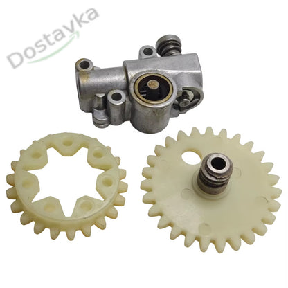 Ремкомплект шестерні масляного насоса черв'ячного колеса бензопили Stihl 028, 038, MS380 MS381 (11196403200)