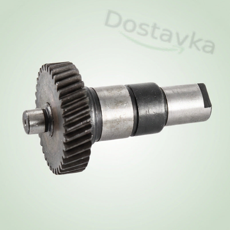 Металлическая шестерня циркулярной пилы Интерскол (с валом) (L70 D40 d20*15)