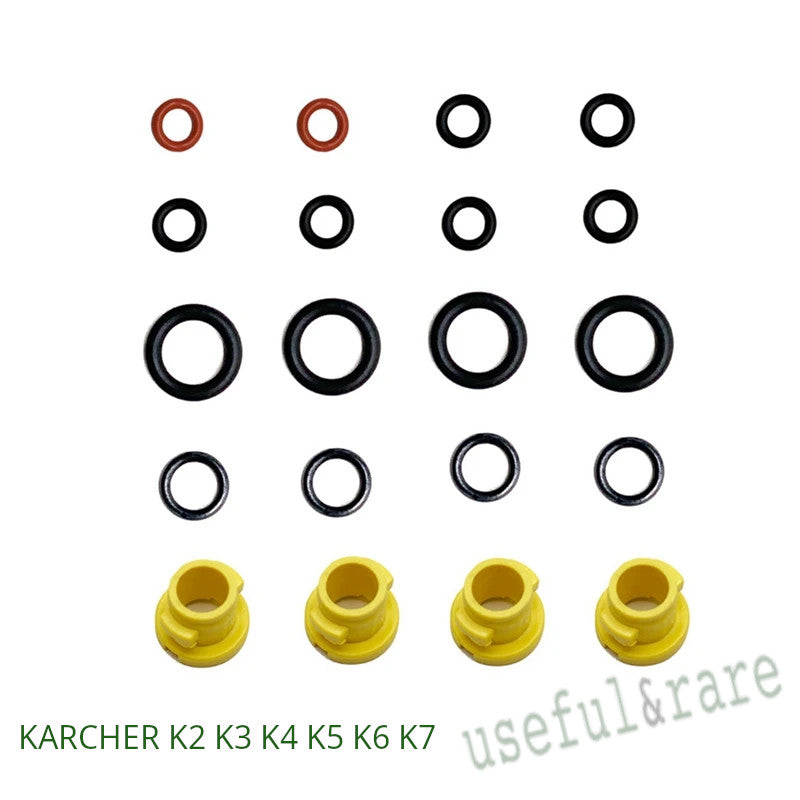 Ремкомплект (Уплотнительные кольца) для насадок автомойки Karcher Lance (2.640-729.0) K2 K3 K4 K5 K6 K7
