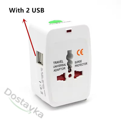 Сетевой переходник адаптер All in one EU UK US AU AC (100-240V 10A)