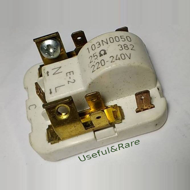 Реле пусковое 103N0050 240V 25Ohm для холодильника Gorenje