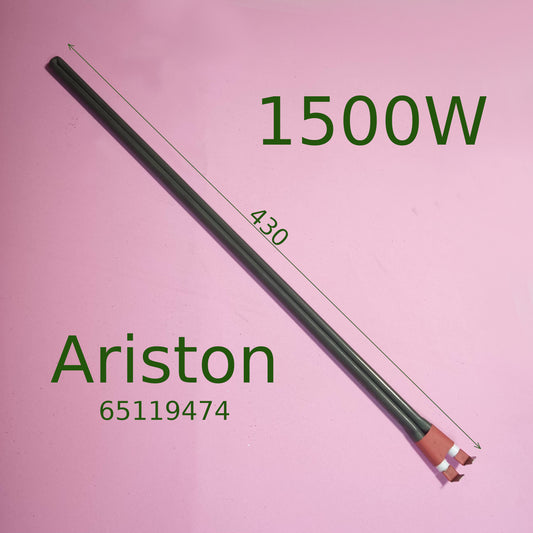 Dry heating element 1500W L420-490mm for Ariston boiler