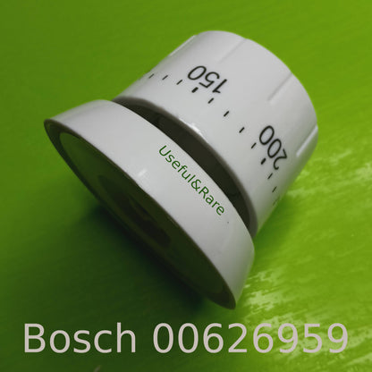 Ручка регулировки температуры духовки для плиты Bosch белый