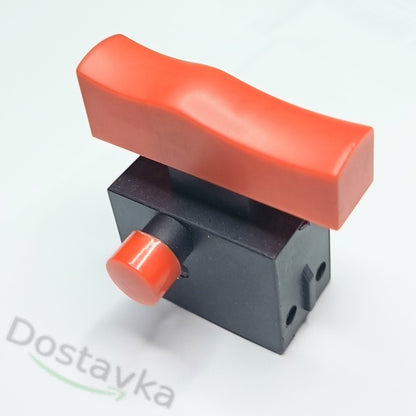 Кнопка FA2-10/2B для міксера Зеніт ЗМС-1600 Профі (клавіша 47*12) (10А) (фіксатор)