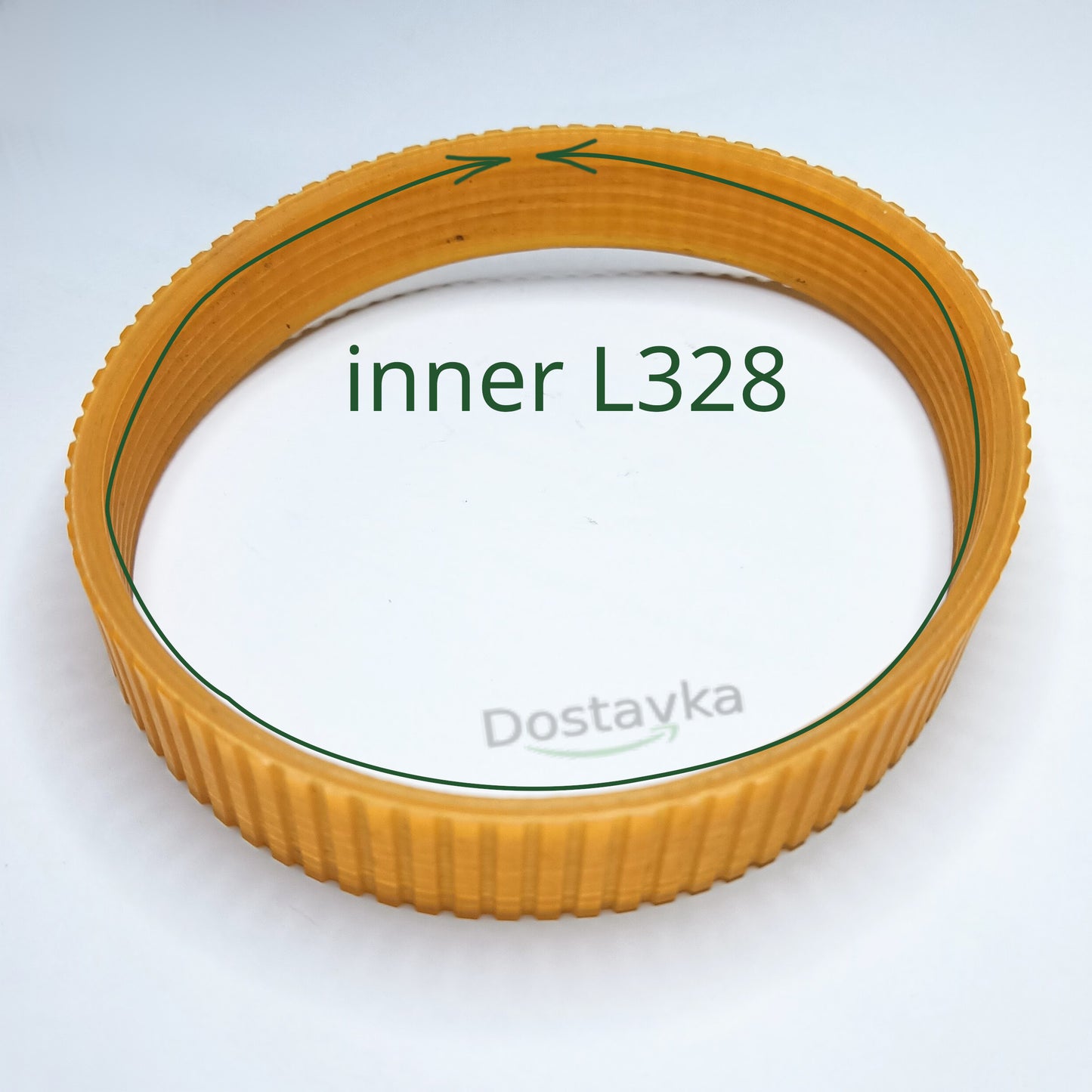 Ручковий приводний ремінь 8PJ L328 поліуретан