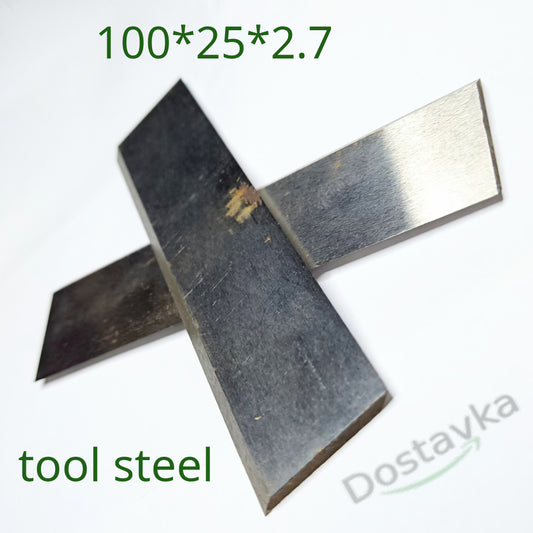 Ножи 100*25 (комплект 2 шт) для деревообрабатывающего станка Убон УЗ-3.1