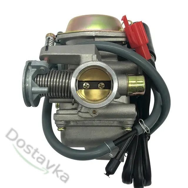 Карбюратор GY6 125cc 150cc для мототехніки Hummer, Bashan, Shineray, Speed ATV 150/250 см3 (мембрана 24 мм)