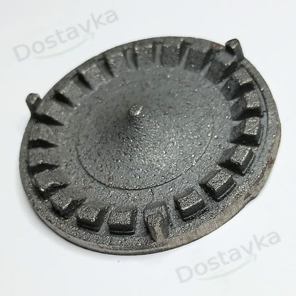 Розсікач конфорки (чавунний, D65 мм) для газової плити Дружківка