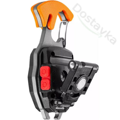 Аккумуляторный LED брелок-фонарик W5147 (Type-C) (7 режимов, прикуриватель, карабин, нож, магнит)