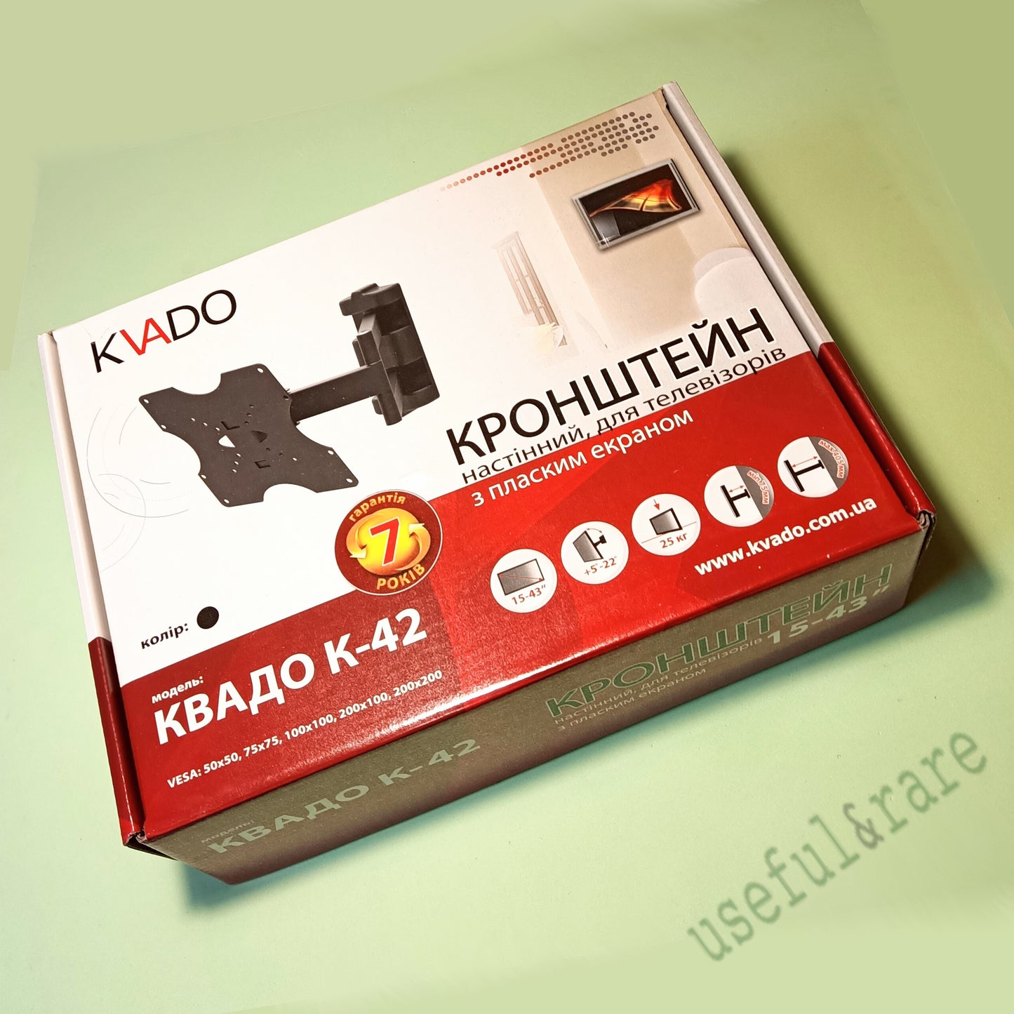 Кронштейн настінного кріплення відеопанелей 50х50, 75х75, 100х100, 200х100, 200х200