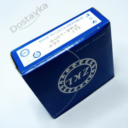 Закритий кульковий підшипник 180101 6001 (2)RS 12*28*8 мм