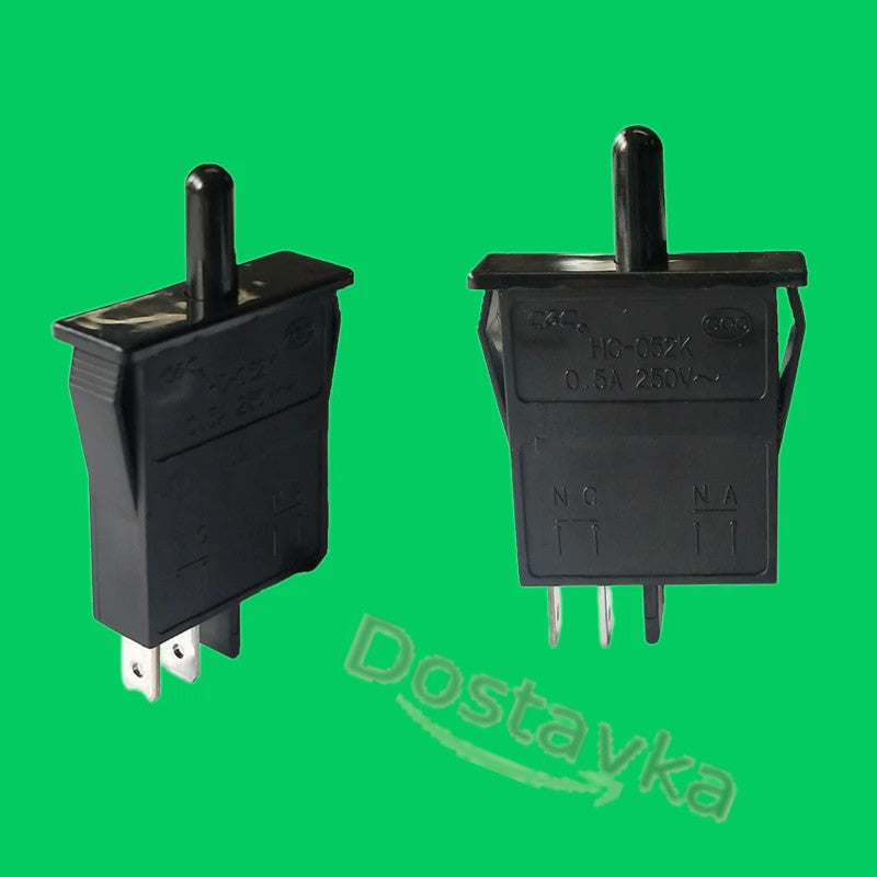 Вимикач світла кнопковий (одинарний_2C) ELTEK 100256 холодильника Indesit