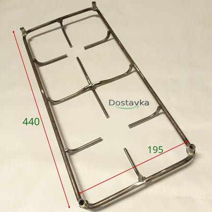 Решетка 210*460 для газовой плиты Норд