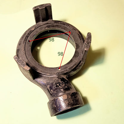 Euroaqua WQCD Нижня чавунна опора насоса (на 3 болти/3 ніжки)