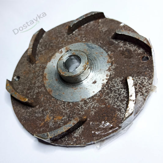 Крыльчатка колесо D118*13 фекально - дренажного насоса Euroaqua WQ15-7-1.1QG