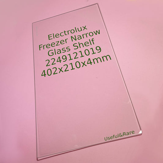 Полка мороз. камеры для холодильника 402x210x4mm (стеклянная узкая) Electrolux