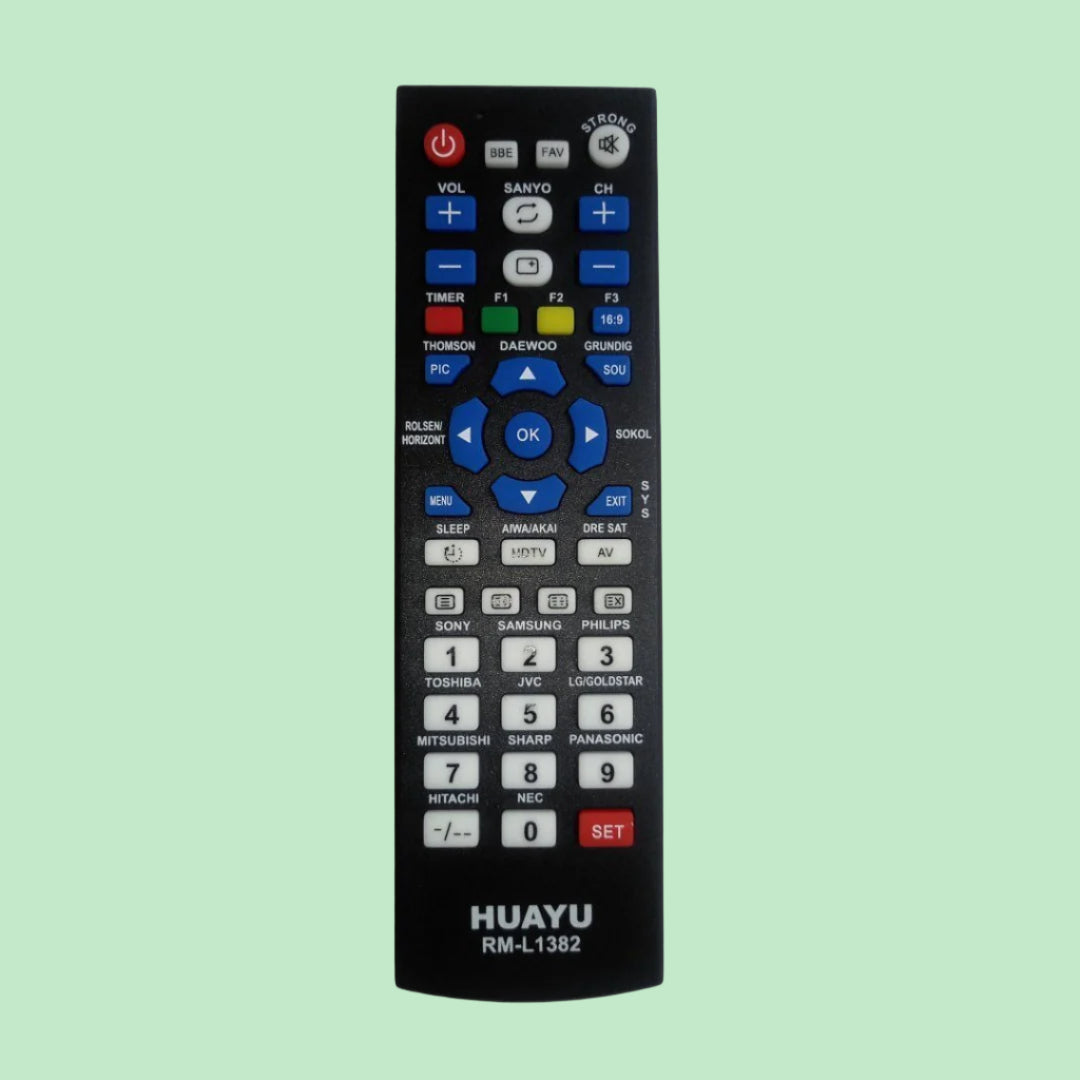 Универсальный пульт R-TV2 (R-TV3/ RM-L1382) для любого телевизора LG/ Samsung