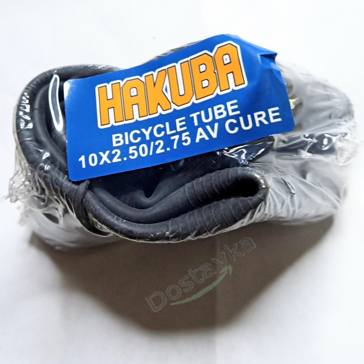 Камера для электросамоката и детских колясок 10x2.50/2.75 (изогнутый ниппель AV Curv)